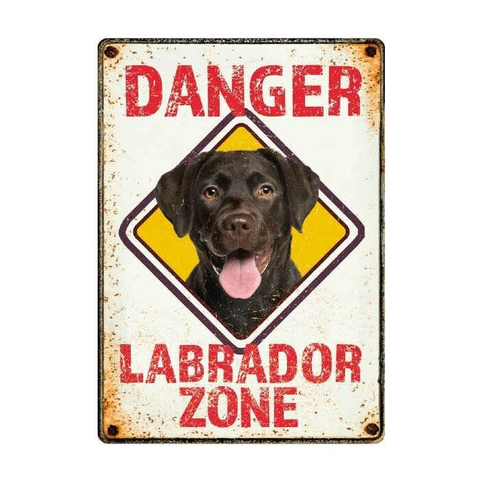 Plaque labrador