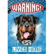 Plaque rottweiler