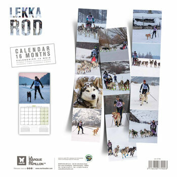 Calendrier 2024 Chien de traineaux Lekka Rod