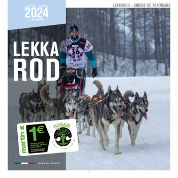 Calendrier 2024 Chien de traineaux Lekka Rod