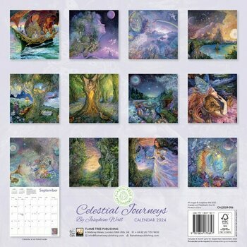 Calendrier 2024 Fantaisy Voyage céleste -Josephine Wall Calendrier 2024 Fantaisy Voyage céleste -Josephine Wall