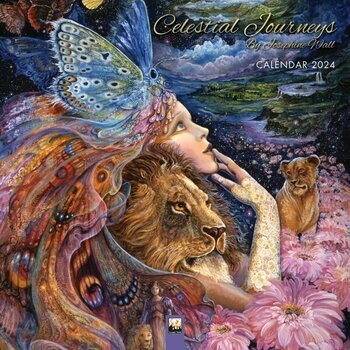 Calendrier 2024 Fantaisy Voyage céleste -Josephine Wall