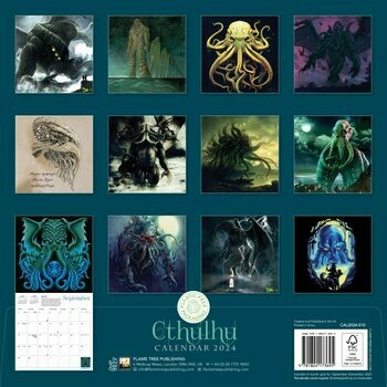 Calendrier 2024 Cthulhu - extraterrestre Calendrier 2024 Cthulhu - extraterrestre