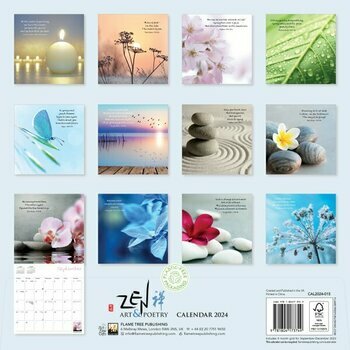 Calendrier 2024 Zen et poete Calendrier 2024 Zen et poete