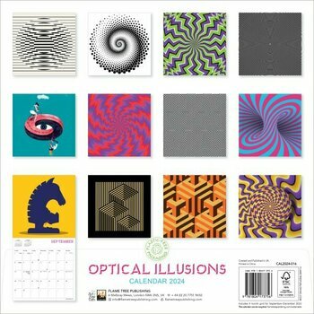 Calendrier 2024 Illusion d'optique Calendrier 2024 Illusion d'optique