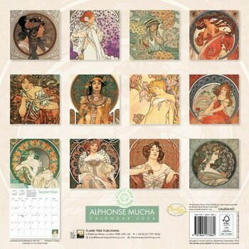 Calendrier 2024 Alphonse Mucha Calendrier 2024 Alphonse Mucha