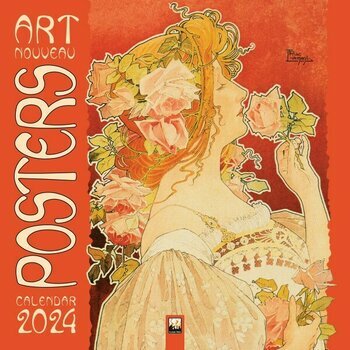 Calendrier 2024 Affiche Art nouveau Calendrier 2024 Affiche Art nouveau