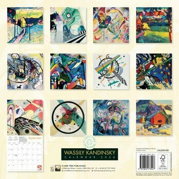 Calendrier 2024 Wassily Kandinsky Calendrier 2024 Wassily Kandinsky