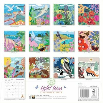 Calendrier 2024 Dessin nature - Kate Heiss Calendrier 2024 Dessin nature - Kate Heiss