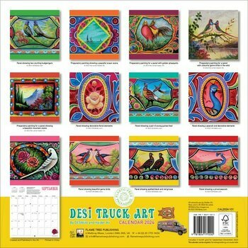 Calendrier 2024 Desi Truck - deco camion indien Calendrier 2024 Desi Truck - deco camion indien