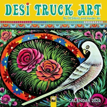 Calendrier 2024 Desi Truck - deco camion indien