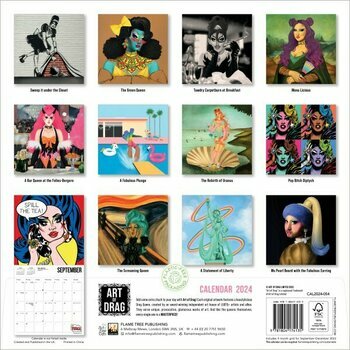 Calendrier 2024 Drag Queen Calendrier 2024 Drag Queen