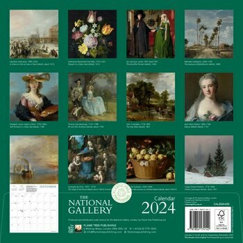 Calendrier 2024 Nationale Galerie - oeuvres majeures