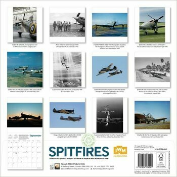 Calendrier 2024 Avion spitfire