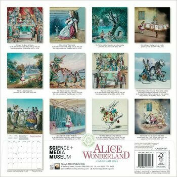 Calendrier 2024 Alice aux pays des merveilles Calendrier 2024 Alice aux pays des merveilles