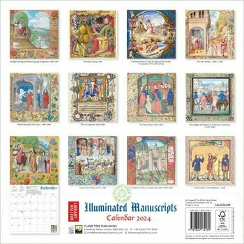 Calendrier 2024 Bible enluminure Calendrier 2024 Bible enluminure