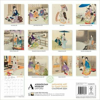 Calendrier 2024 Art Japonais - Ogata Gekko Calendrier 2024 Art Japonais - Ogata Gekko
