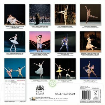 Calendrier 2024 Ballet de Danse - royal Calendrier 2024 Ballet de Danse - royal