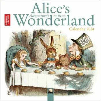 Mini calendrier 2024 Alice au pays des merveilles