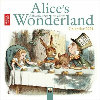 Mini calendrier 2024 Alice au pays des merveilles Mini calendrier 2024 Alice au pays des merveilles