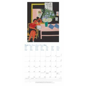 Calendrier 2024 Henri Matisse Calendrier 2024 Henri Matisse