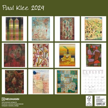 Calendrier 2024 Paul Klee Calendrier 2024 Paul Klee