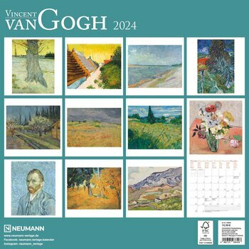 Calendrier 2024 Vincent Van Gogh Calendrier 2024 Vincent Van Gogh