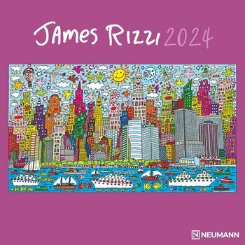 Calendrier 2024 James Rizzi