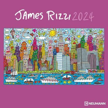 Calendrier 2024 James Rizzi Calendrier 2024 James Rizzi