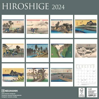 Calendrier 2024 Art Japonais Hiroshige Calendrier 2024 Art Japonais Hiroshige