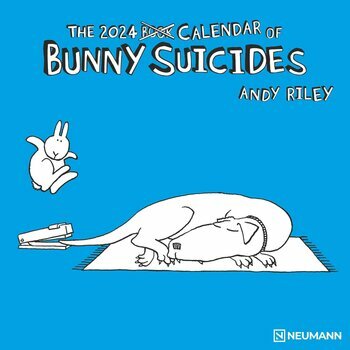 Calendrier 2024 Lapin suicidaire - Andy Riley