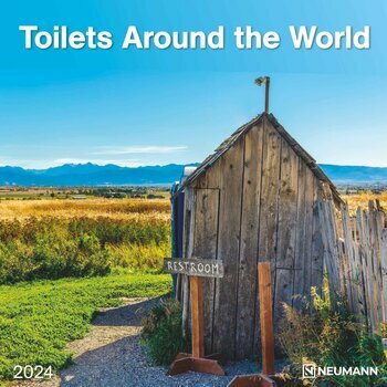 Calendrier 2024 Tour du monde des toilettes Calendrier 2024 Tour du monde des toilettes