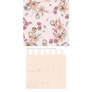 Calendrier 2024 Eco-responsable Floral Calendrier 2024 Eco-responsable Floral