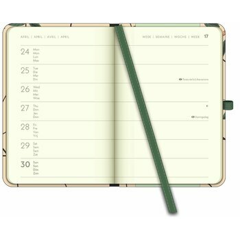Mini agenda eco responsable green - Floral 2024 Mini agenda eco responsable green - Floral 2024