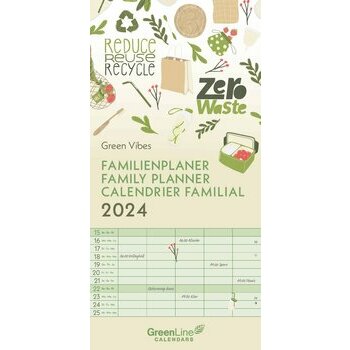 Calendrier familial 2024 Eco-responsable Nature