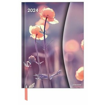 AGENDA MAGNETIQUE FLEUR COQUELICOT 2024