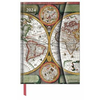 AGENDA MAGNETIQUE CARTE ANTIQUE 2024