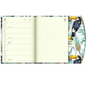 AGENDA MAGNETIQUE jungle toucan 2024