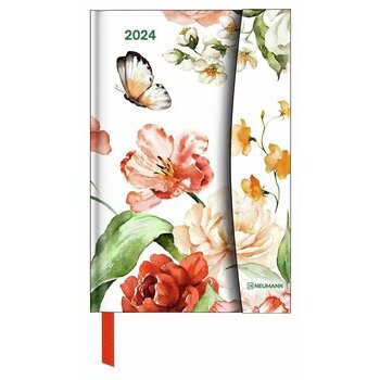 AGENDA DE POCHE MAGNETIQUE FLEUR et PAPILLON 2024 AGENDA DE POCHE MAGNETIQUE FLEUR et PAPILLON 2024