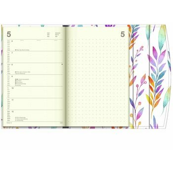 AGENDA DE POCHE MAGNETIQUE AQUARELLE 2024