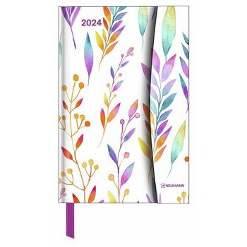 AGENDA DE POCHE MAGNETIQUE AQUARELLE 2024