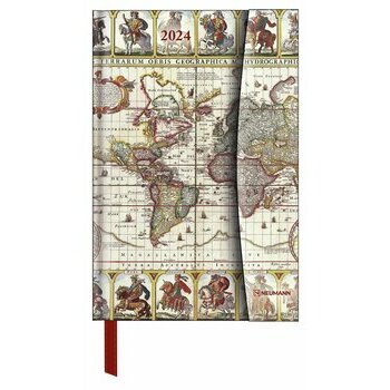 AGENDA DE POCHE MAGNETIQUE CARTE ANTIQUE 2024 AGENDA DE POCHE MAGNETIQUE CARTE ANTIQUE 2024