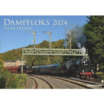 Maxi Calendrier 2024 Train à vapeur Maxi Calendrier 2024 Train à vapeur