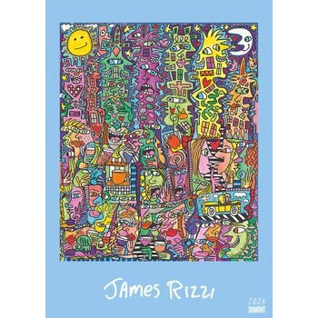 Maxi Calendrier Poster 2024 James Rizzi