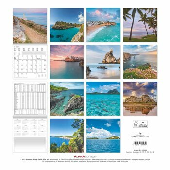 Calendrier 2024 Bord de mer Calendrier 2024 Bord de mer