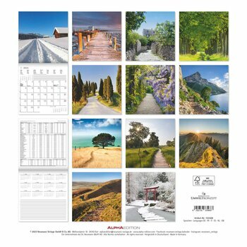 Calendrier 2024 Sentier 