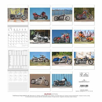 Calendrier 2024 Harley Davidson 