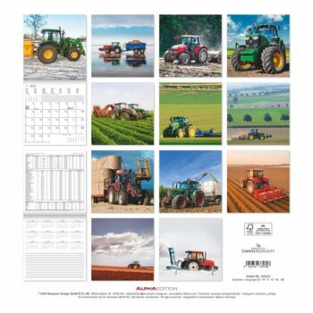 Calendrier 2024 Tracteur 