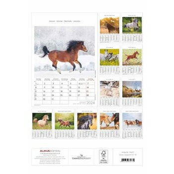 Maxi Calendrier 2024 Chevaux Maxi Calendrier 2024 Chevaux