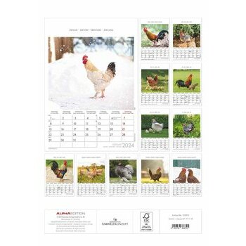 Maxi Calendrier 2024 Poule Maxi Calendrier 2024 Poule